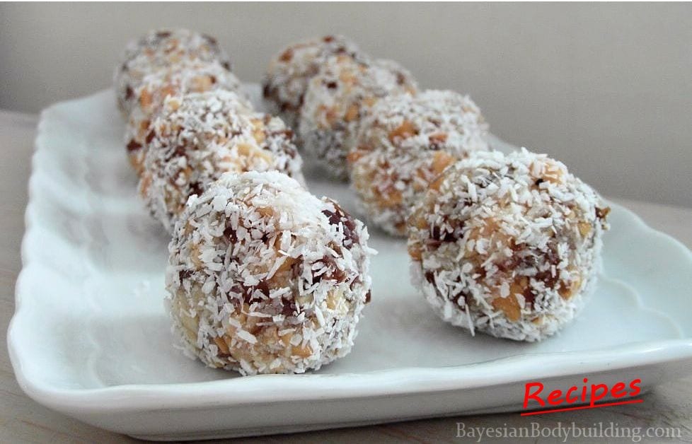 High calorie, healthy snack: Oriental Truffels 