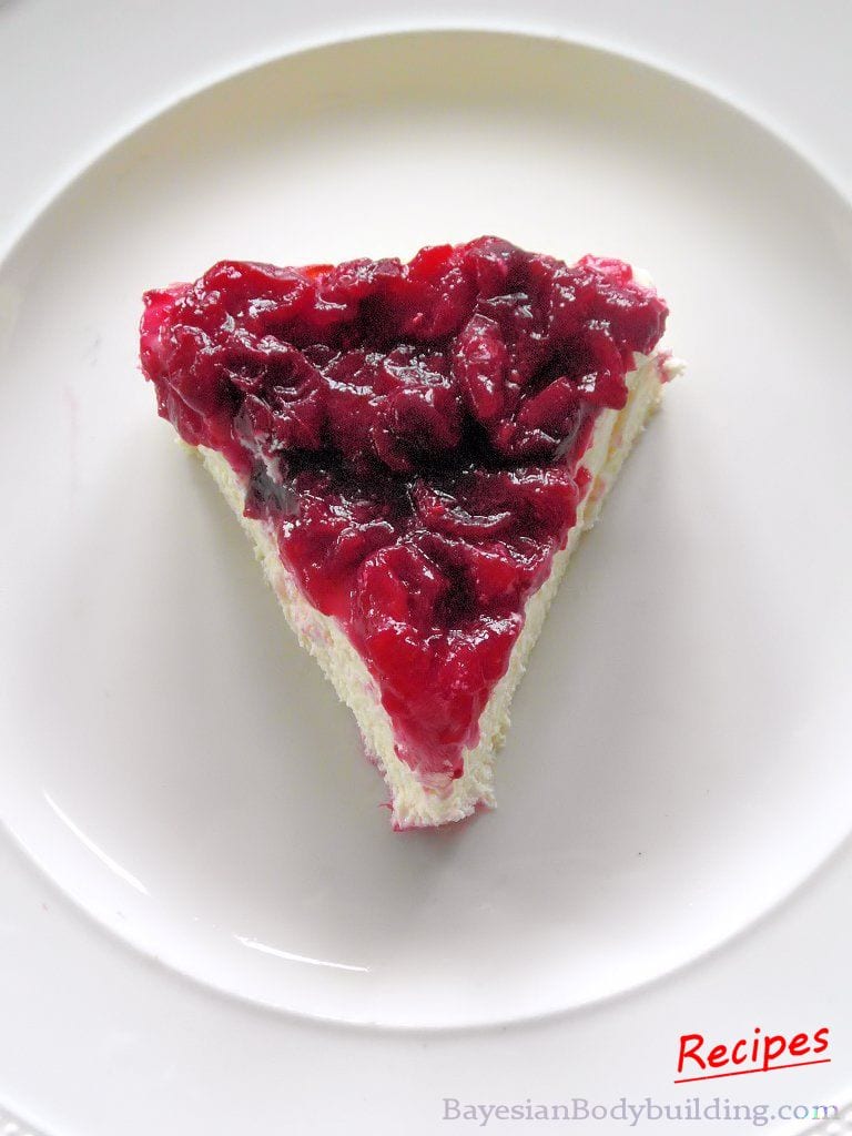 High Protein Low Calorie Cheesecake