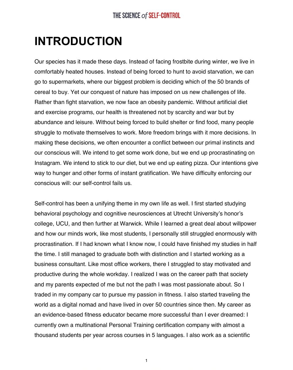 Introduction page 1