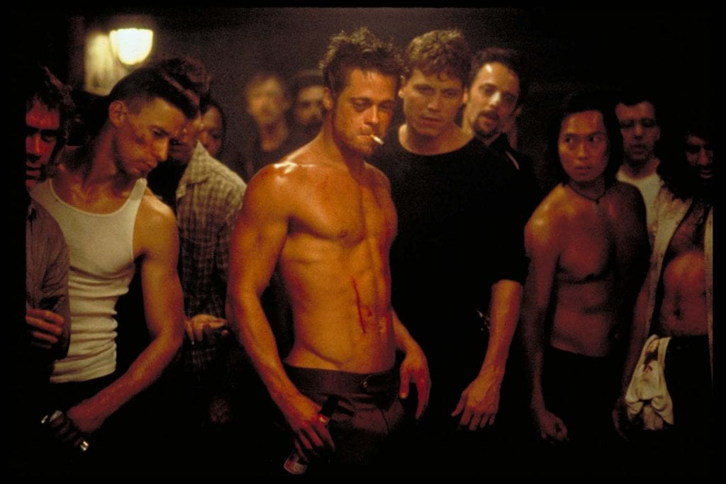 Brad Pitt Fight Club Ideal Body