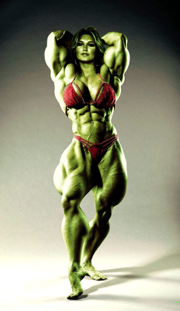 girls with muscle arms