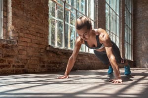 The natural muscular potential of women