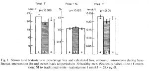 Fat intake testosterone
