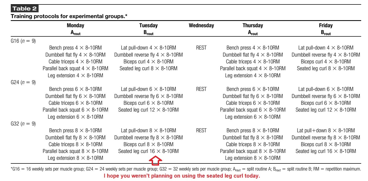 How Many Exercises And Sets Should I Do Per Muscle Group? - SET