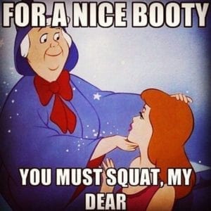 squat booty