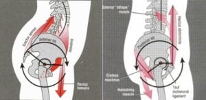 Anterior tilt illustration