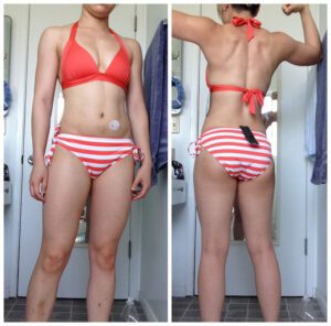 21% bodyfat in a woman