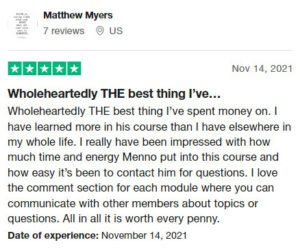 Henselmans PT Course Trustpilot review